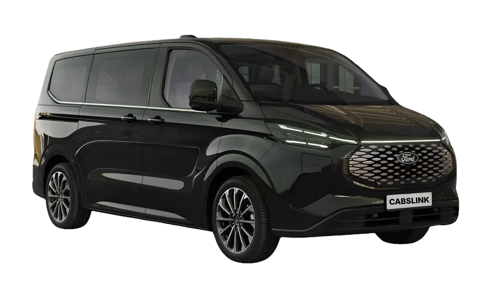 Eight-Seater Van class vehicle, such as a Mercedes-Benz Vito Tourer or Volkswagen Transporter Shuttle